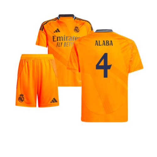 2024-2025 Real Madrid Away Youth Kit (Alaba 4)