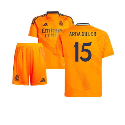 2024-2025 Real Madrid Away Youth Kit (Arda Guler 15)