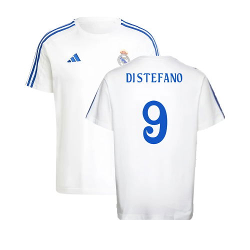 2024-2025 Real Madrid DNA Tee (White) (Di Stefano 9)