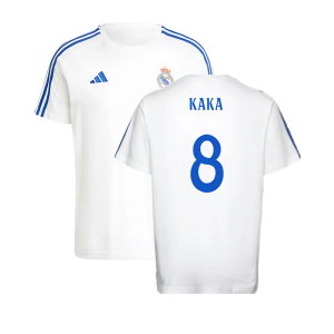 2024-2025 Real Madrid DNA Tee (White) (Kaka 8)