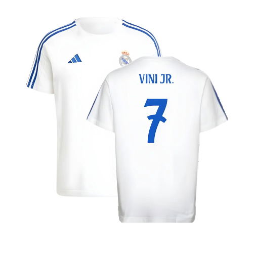 2024-2025 Real Madrid DNA Tee (White) (Vini Jr. 7)