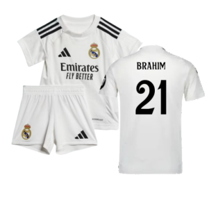 2024-2025 Real Madrid Home Baby Kit (Brahim 21)