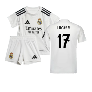 2024-2025 Real Madrid Home Baby Kit (Lucas V. 17)