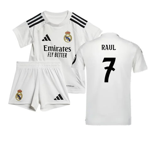 2024-2025 Real Madrid Home Baby Kit (Raul 7)
