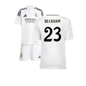 2024-2025 Real Madrid Home Mini Kit (Beckham 23)