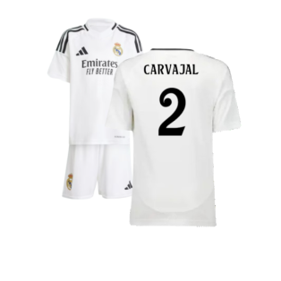 2024-2025 Real Madrid Home Mini Kit (Carvajal 2)