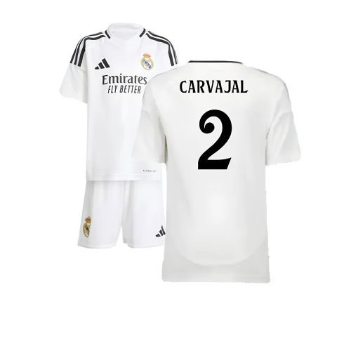 2024-2025 Real Madrid Home Mini Kit (Carvajal 2) 2024-2025 Real Madrid Home Mini Kit (Carvajal 2)