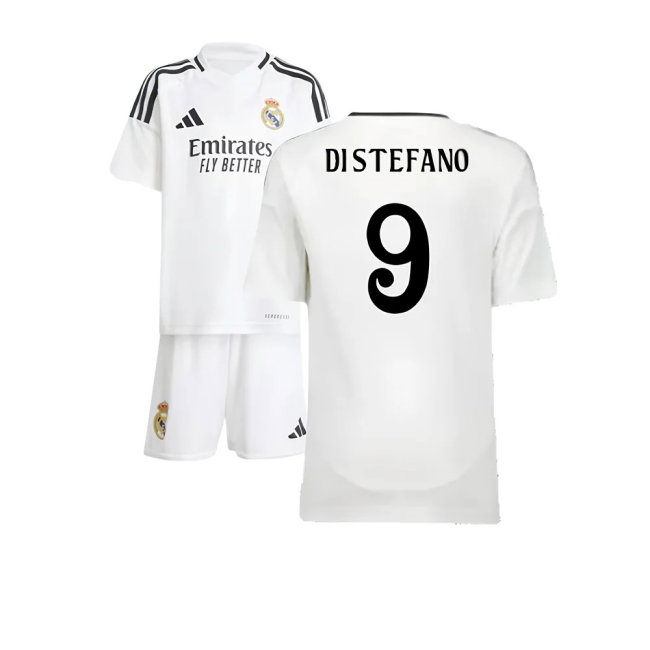 2024-2025 Real Madrid Home Mini Kit (Di Stefano 9)