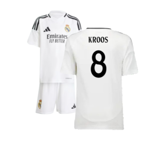 2024-2025 Real Madrid Home Mini Kit (Kroos 8)