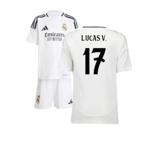 2024-2025 Real Madrid Home Mini Kit (Lucas V. 17)
