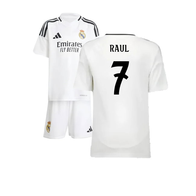 2024-2025 Real Madrid Home Mini Kit (Raul 7)