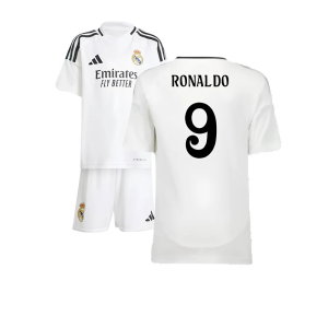 2024-2025 Real Madrid Home Mini Kit (Ronaldo 9)