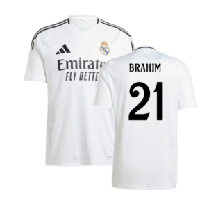2024-2025 Real Madrid Home Shirt (Brahim 21)