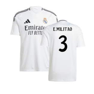 2024-2025 Real Madrid Home Shirt (E.Militao 3)