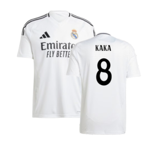 2024-2025 Real Madrid Home Shirt (Kaka 8)