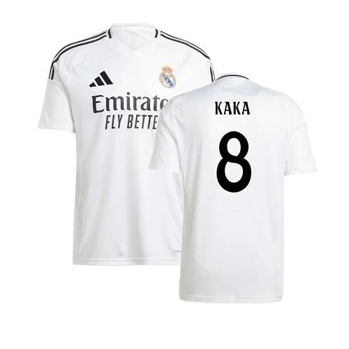 2024-2025 Real Madrid Home Shirt (Kaka 8)