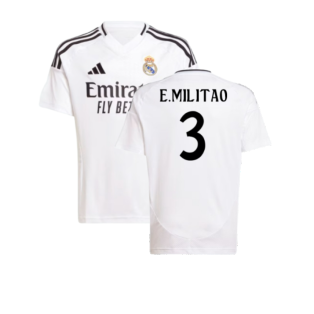 2024-2025 Real Madrid Home Shirt (Kids) (E.Militao 3)