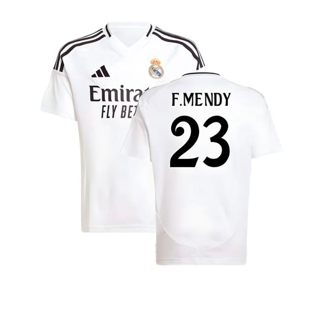2024-2025 Real Madrid Home Shirt (Kids) (F.Mendy 23)