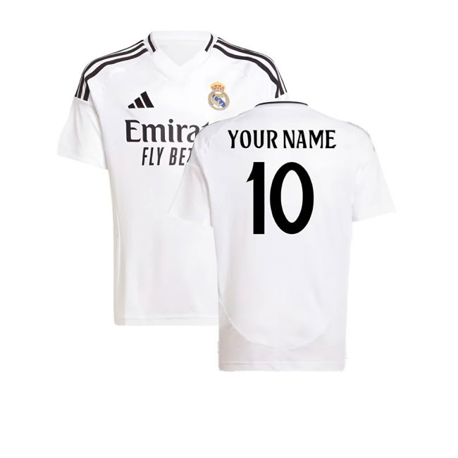 2024-2025 Real Madrid Home Shirt (Kids) (Your Name)