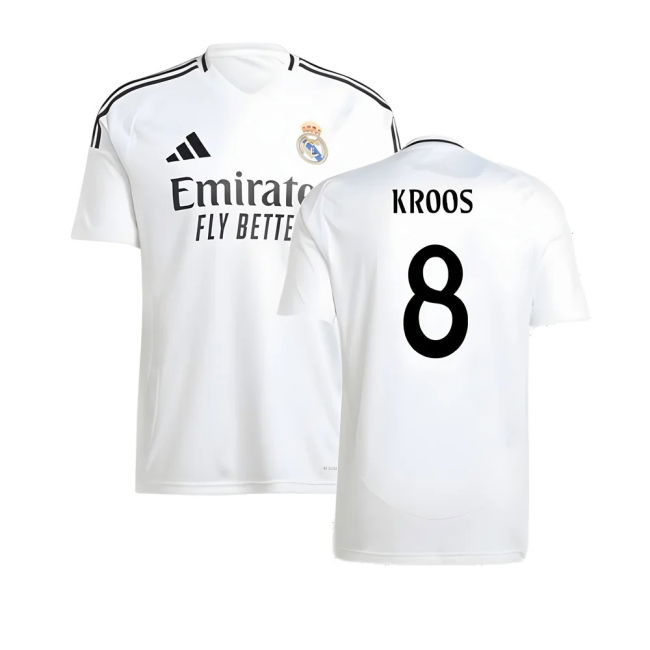 2024-2025 Real Madrid Home Shirt (Kroos 8)