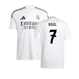 2024-2025 Real Madrid Home Shirt (Raul 7)