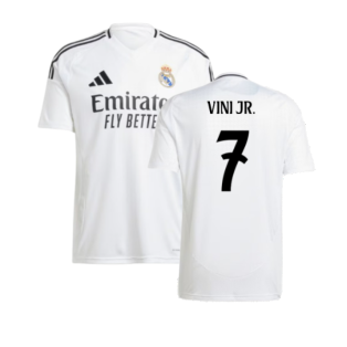 2024-2025 Real Madrid Home Shirt (Vini Jr. 7)