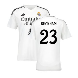 2024-2025 Real Madrid Home Shirt (Womens) (Beckham 23)
