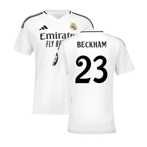 2024-2025 Real Madrid Home Shirt (Womens) (Beckham 23)