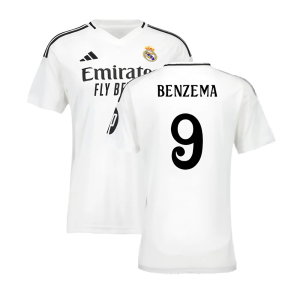 2024-2025 Real Madrid Home Shirt (Womens) (Benzema 9)