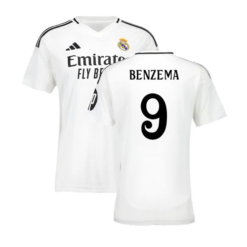 2024-2025 Real Madrid Home Shirt (Womens) (Benzema 9)