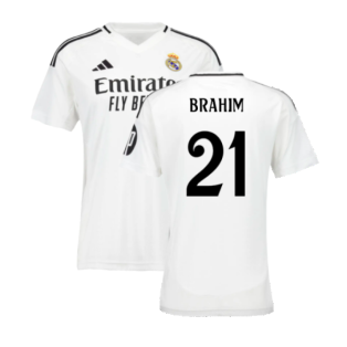 2024-2025 Real Madrid Home Shirt (Womens) (Brahim 21)