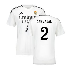 2024-2025 Real Madrid Home Shirt (Womens) (Carvajal 2)