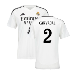 2024-2025 Real Madrid Home Shirt (Womens) (Carvajal 2)