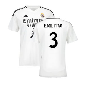2024-2025 Real Madrid Home Shirt (Womens) (E.Militao 3)