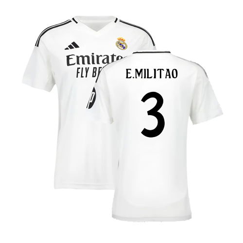2024-2025 Real Madrid Home Shirt (Womens) (E.Militao 3)