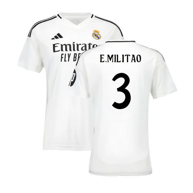 2024-2025 Real Madrid Home Shirt (Womens) (E.Militao 3)