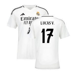2024-2025 Real Madrid Home Shirt (Womens) (Lucas V. 17)