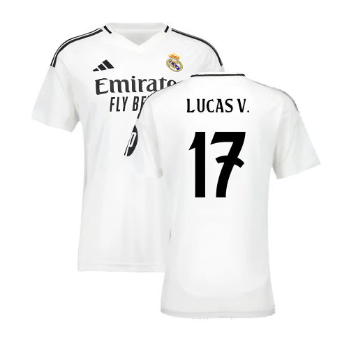 2024-2025 Real Madrid Home Shirt (Womens) (Lucas V. 17)