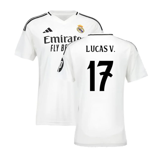2024-2025 Real Madrid Home Shirt (Womens) (Lucas V. 17)