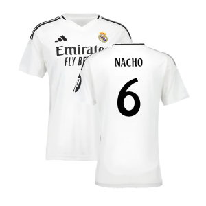 2024-2025 Real Madrid Home Shirt (Womens) (Nacho 6)