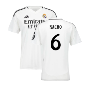 2024-2025 Real Madrid Home Shirt (Womens) (Nacho 6)