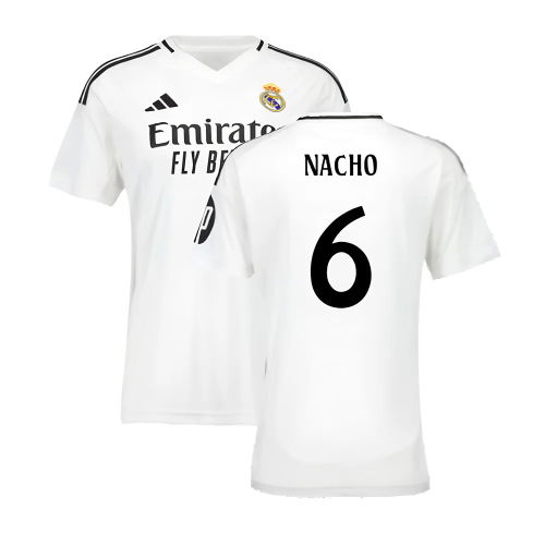 2024-2025 Real Madrid Home Shirt (Womens) (Nacho 6)