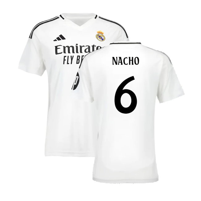 2024-2025 Real Madrid Home Shirt (Womens) (Nacho 6)