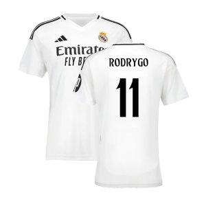 2024-2025 Real Madrid Home Shirt (Womens) (Rodrygo 11)