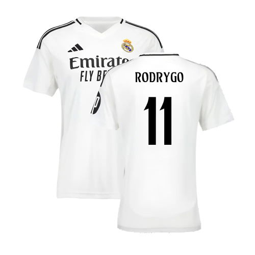 2024-2025 Real Madrid Home Shirt (Womens) (Rodrygo 11)