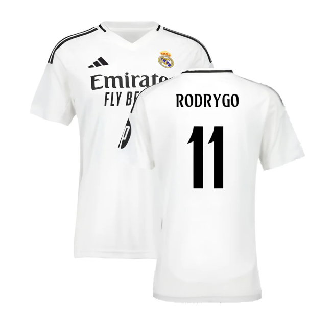 2024-2025 Real Madrid Home Shirt (Womens) (Rodrygo 11)