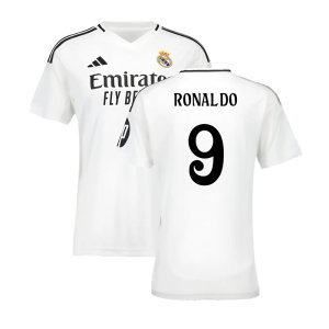 2024-2025 Real Madrid Home Shirt (Womens) (Ronaldo 9)