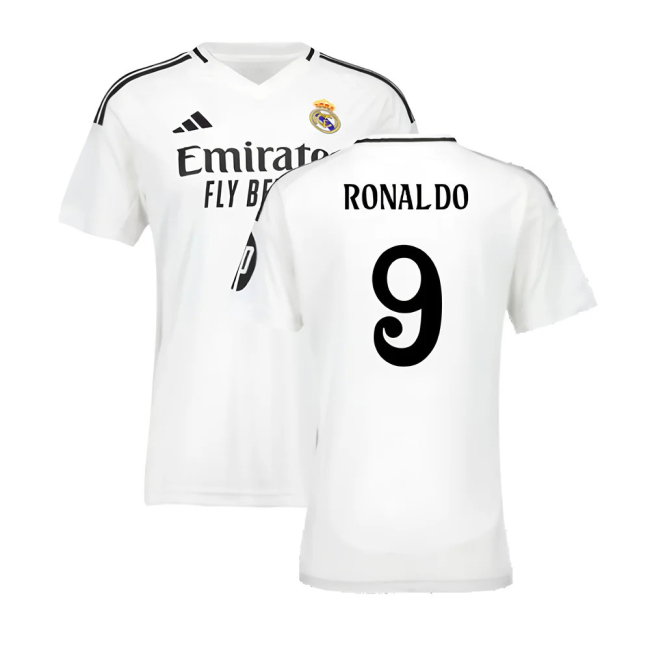 2024-2025 Real Madrid Home Shirt (Womens) (Ronaldo 9)
