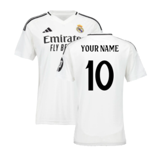 2024-2025 Real Madrid Home Shirt (Womens) (Your Name)