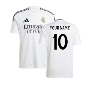 2024-2025 Real Madrid Home Shirt (Your Name)